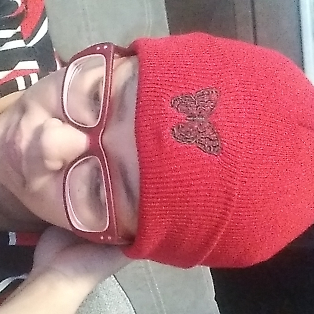 New Butterfly winter hat